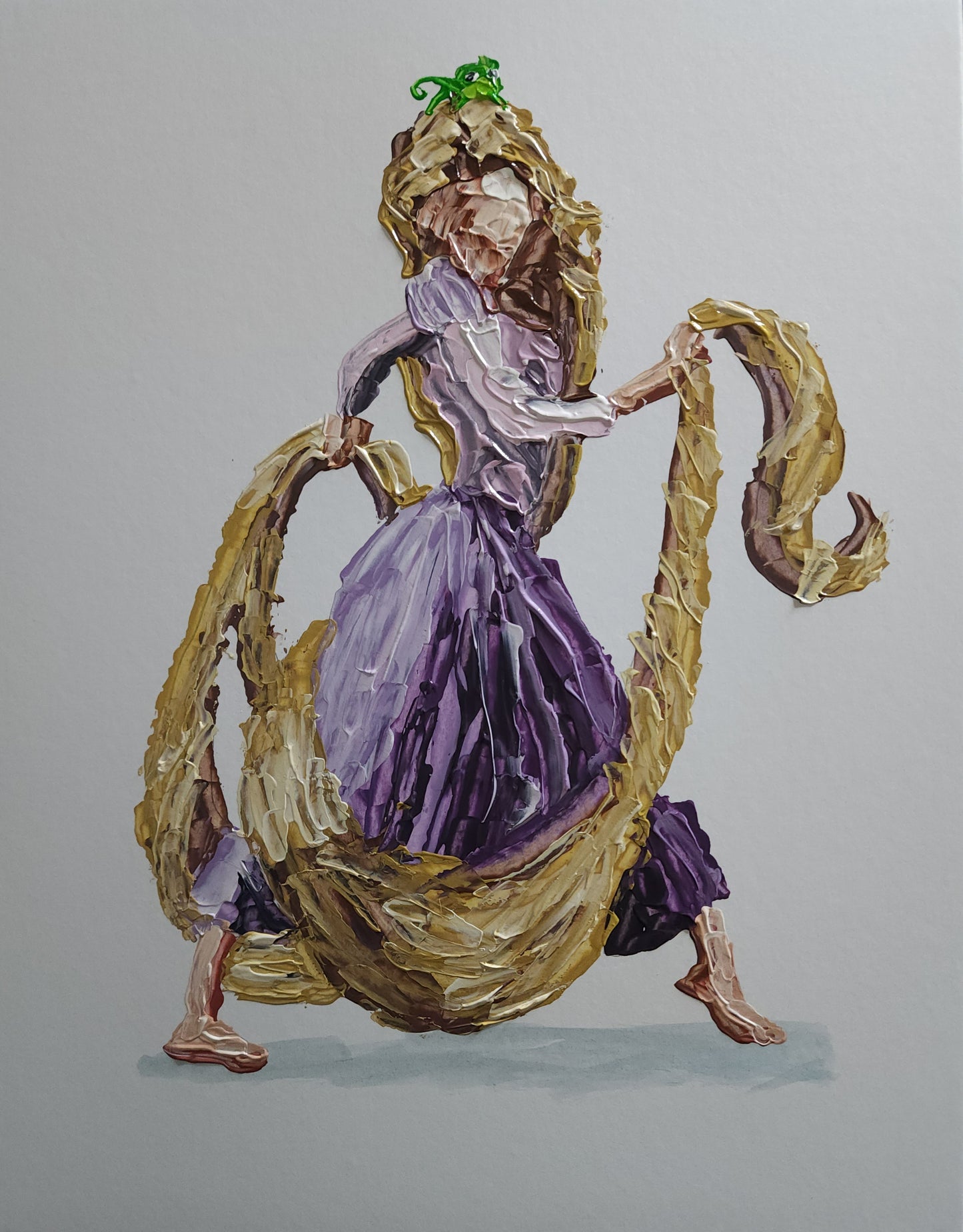Rapunzel 11×14 inch CANVAS