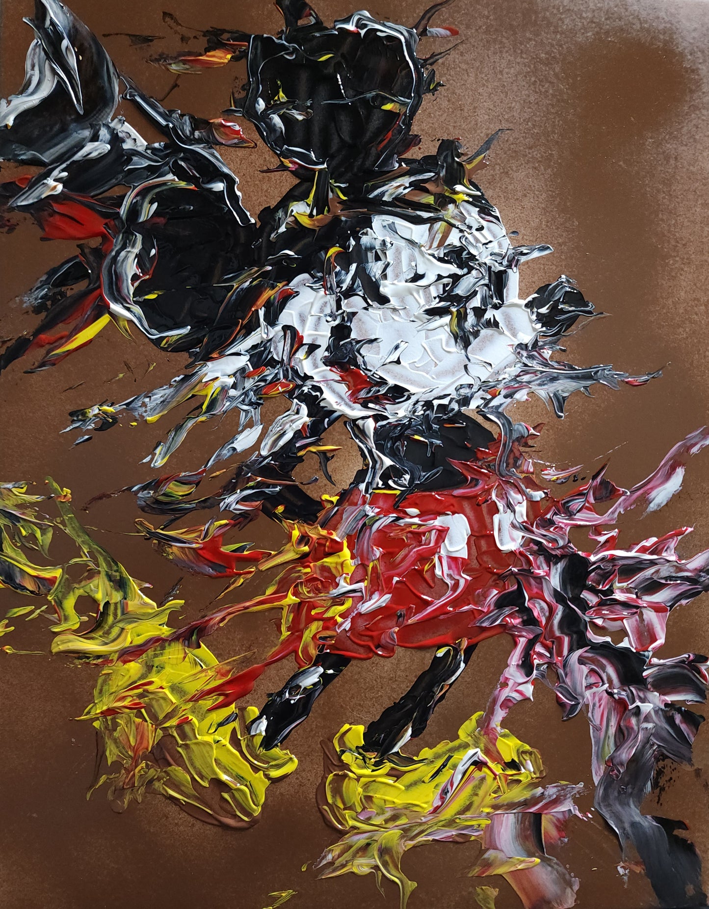 Abstract Mickey 11x14