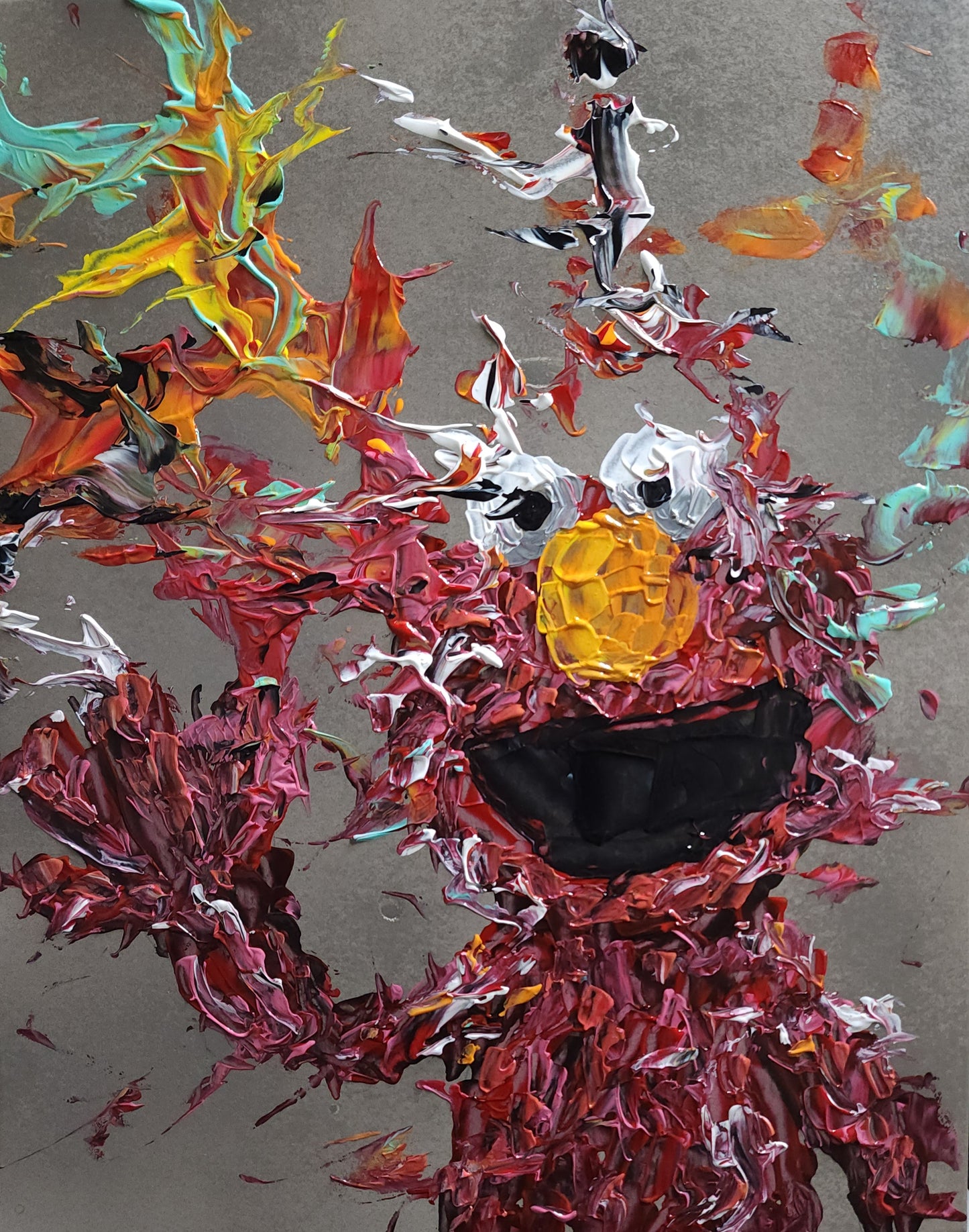 Elmo Abstract 11x14