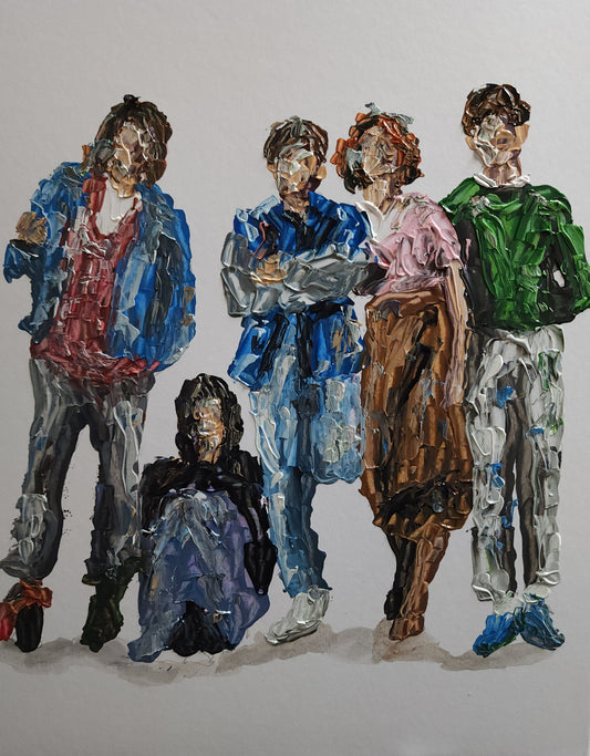 Breakfast Club 11×14 inch CANVAS