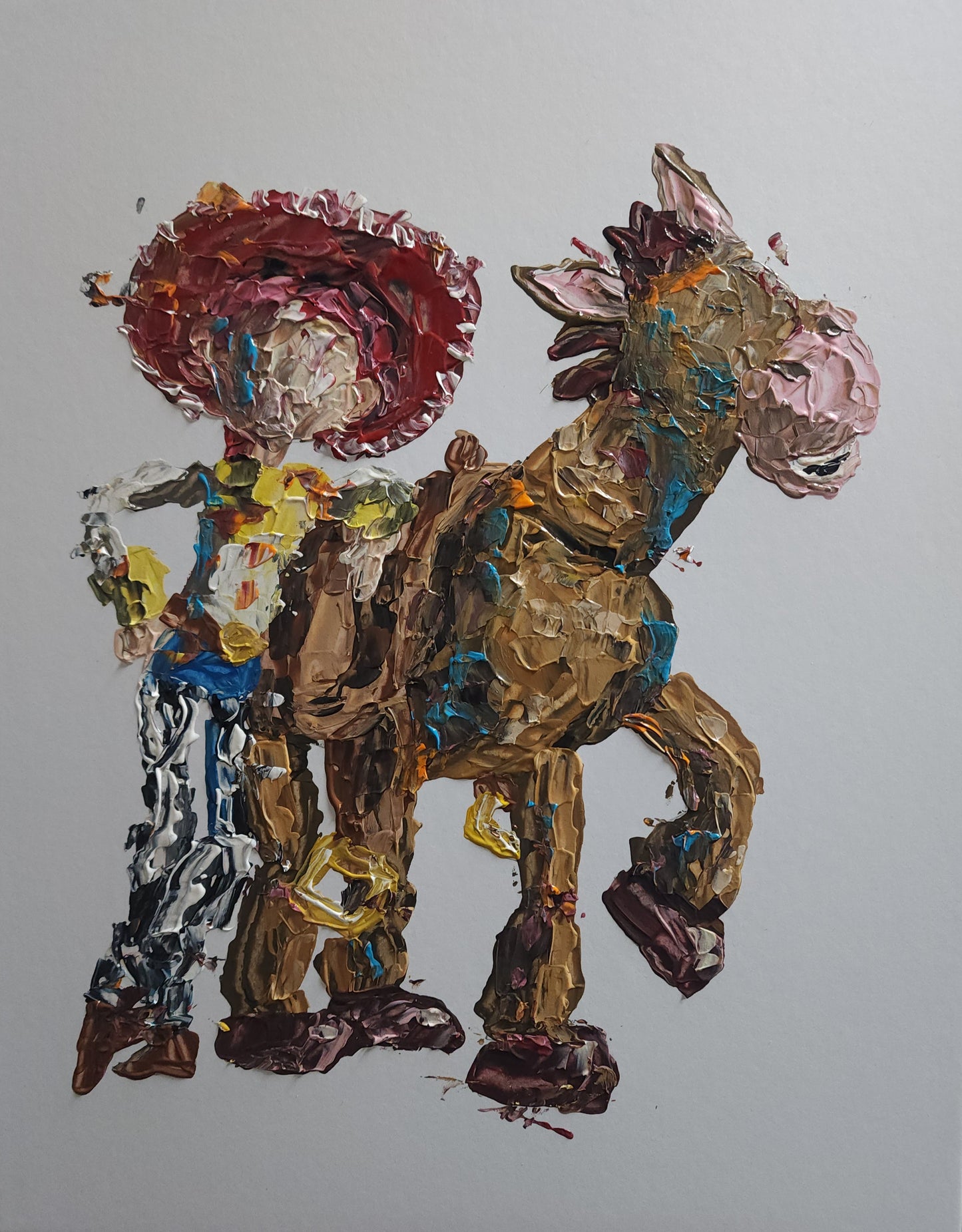 Jessie and Bullseye 11x14