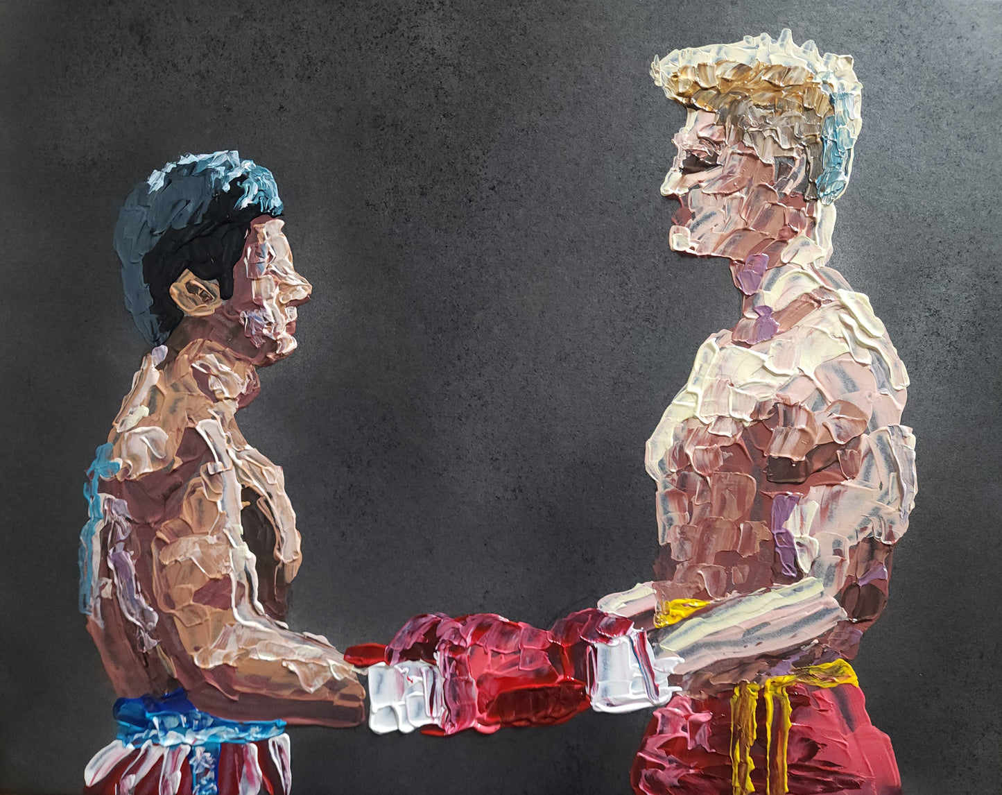 Rocky and Drago 11x14