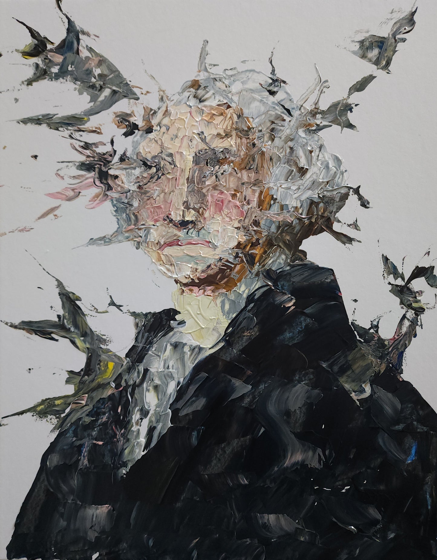 George Washington Abstract Portrait 11x14