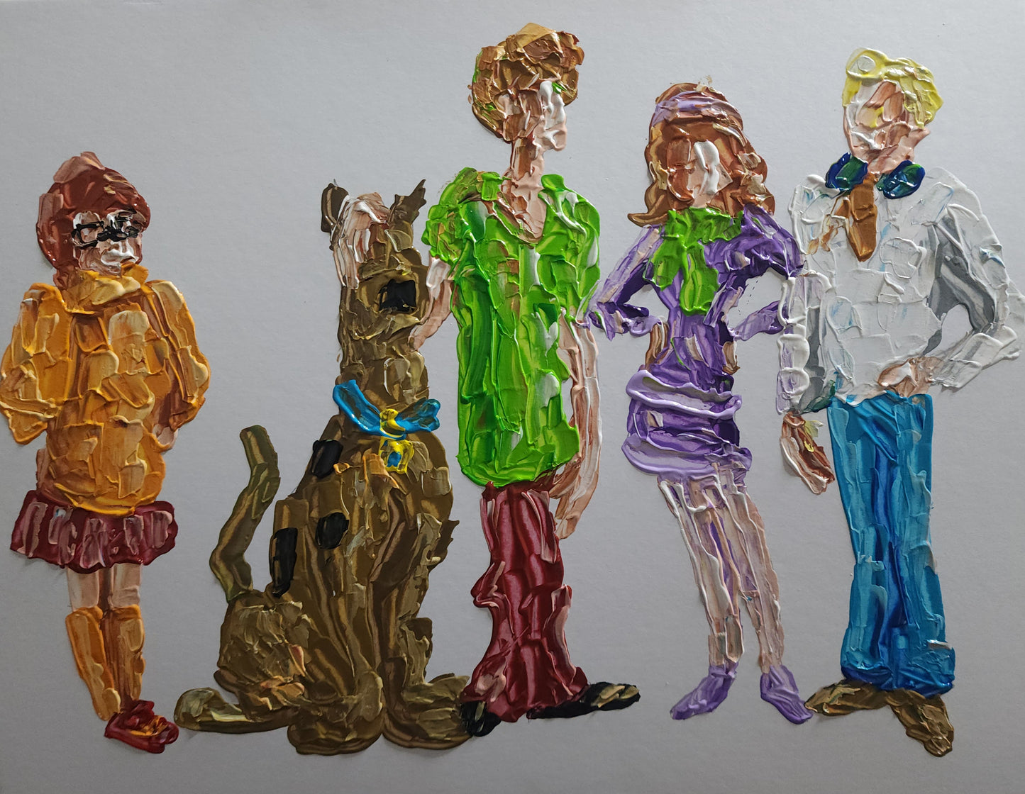 Scooby Gang 11x14