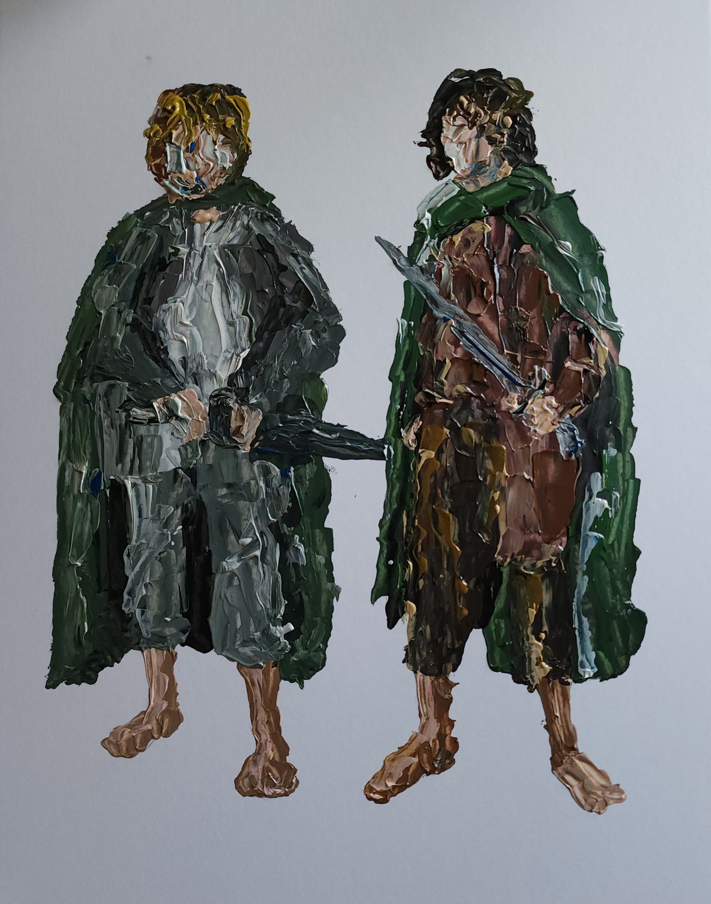 Frodo and Sam 11x14