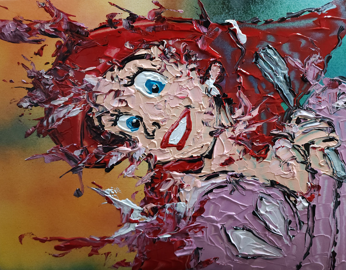 Ariel Abstract 11x14