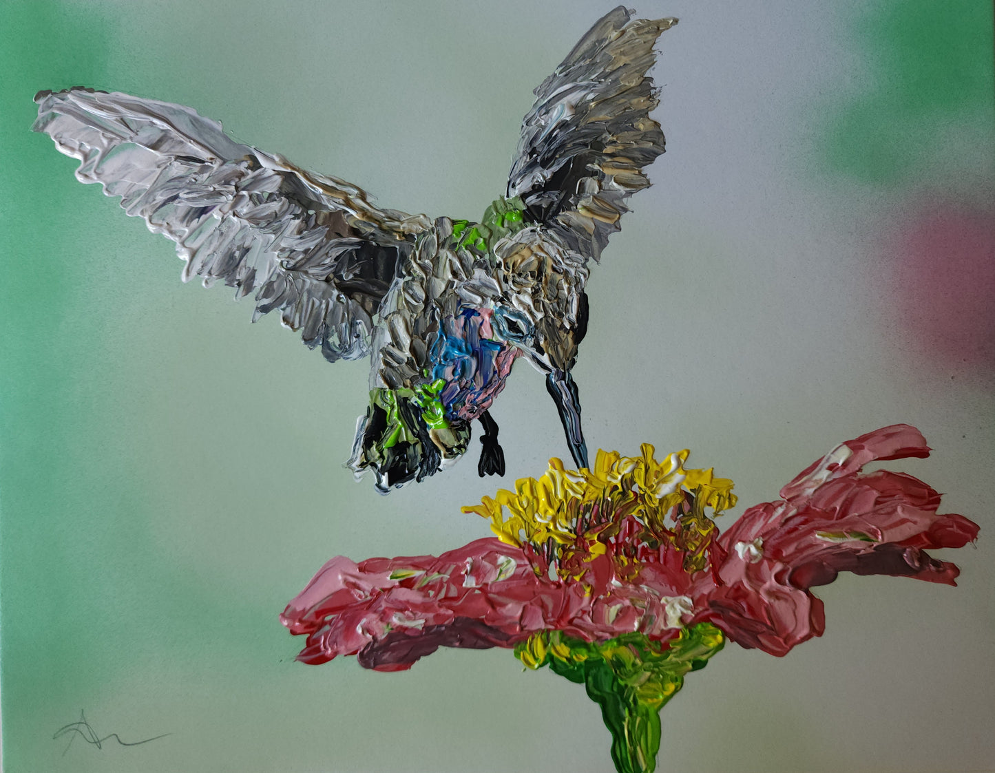 Hummingbird 11x14