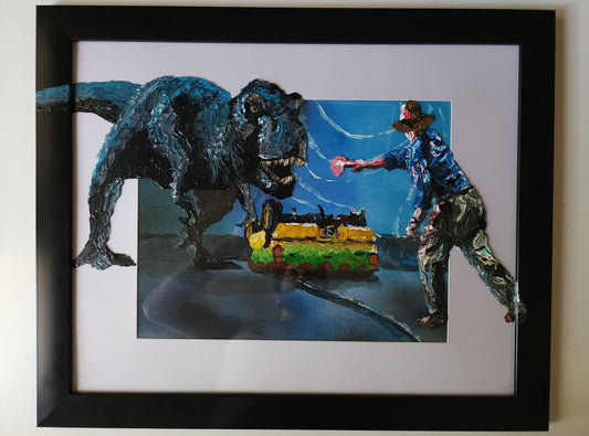Jurassic Park Framed