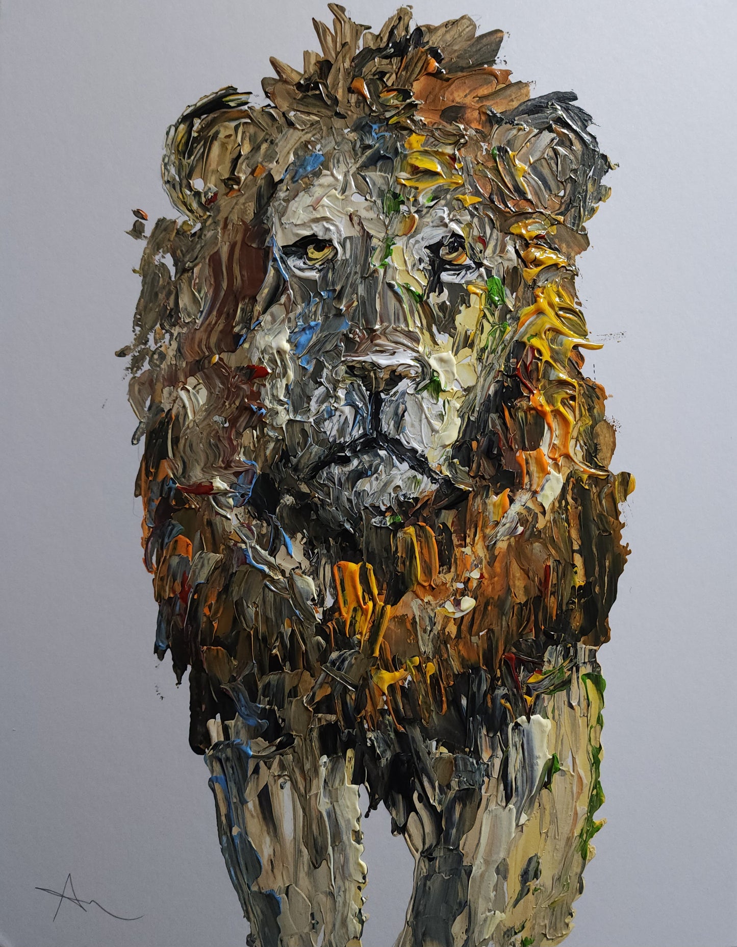 Lion 11x14