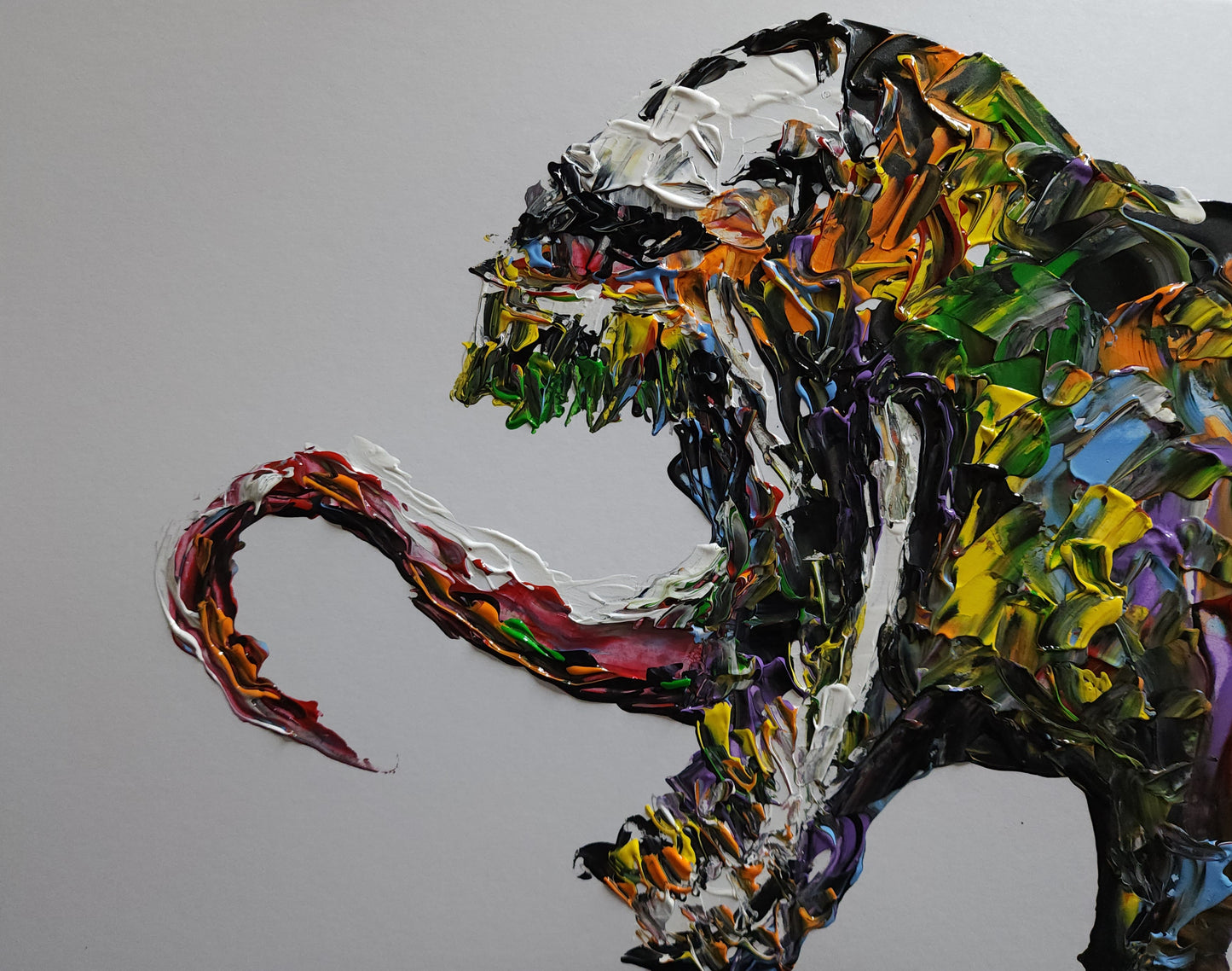 Venom Abstract 11x14