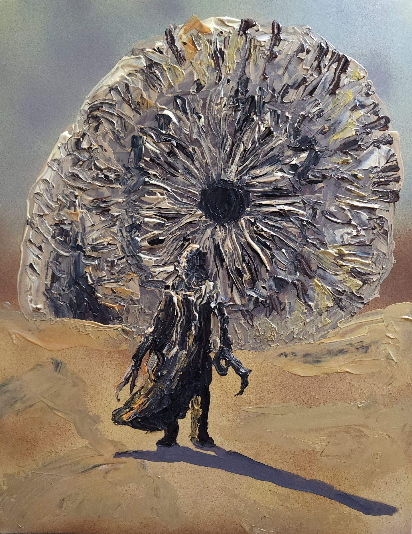 Dune Worm 11x14