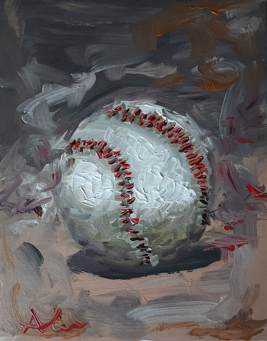 Baseball 11x14 inch CANVAS