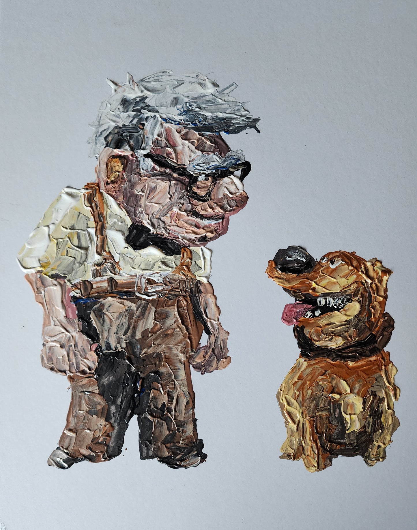 Carl and Dug 11x14