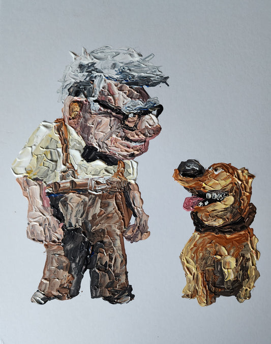 Carl and Dug 11x14