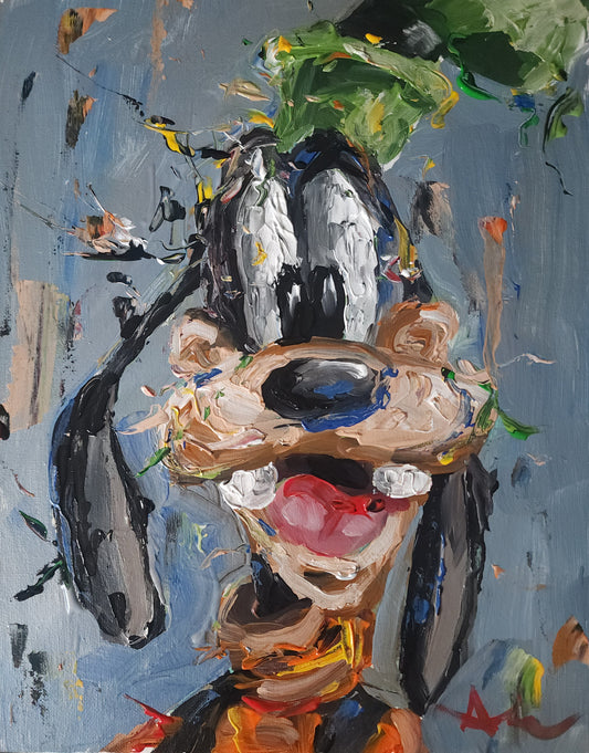 Goofy 11x14 inch CANVAS