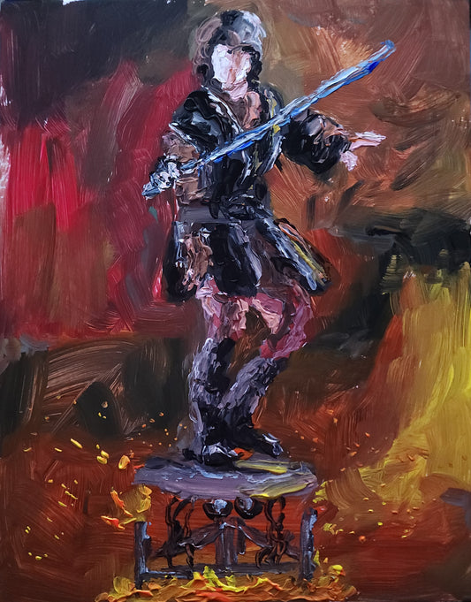 Anakin Mustafar 11x14 inch