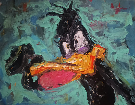 Daffy 11x14 inch CANVAS