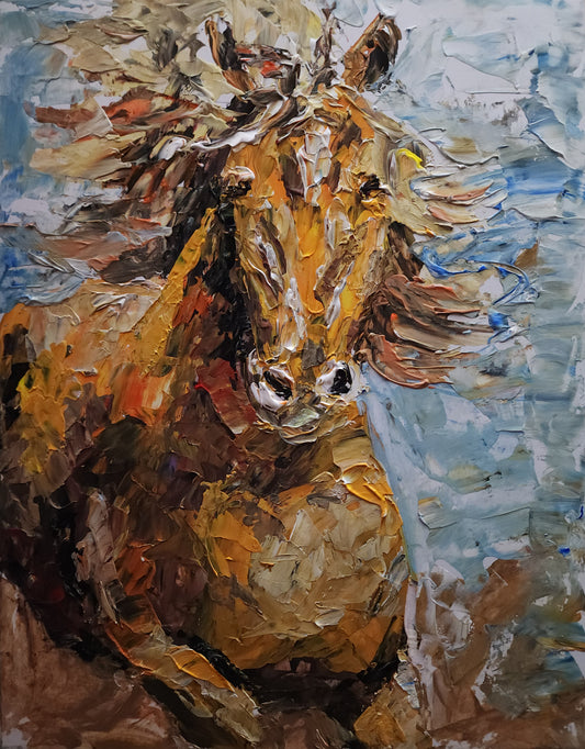 Horse 11x14 inch