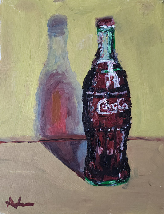 Bottle 11x14 inch CANVAS