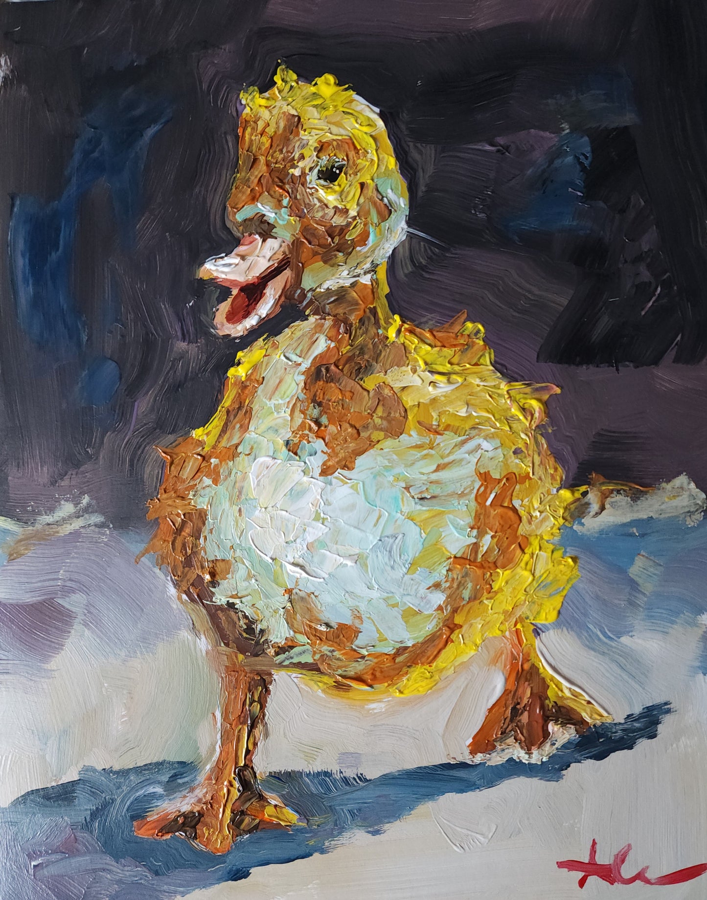 Duck 11x14 inch
