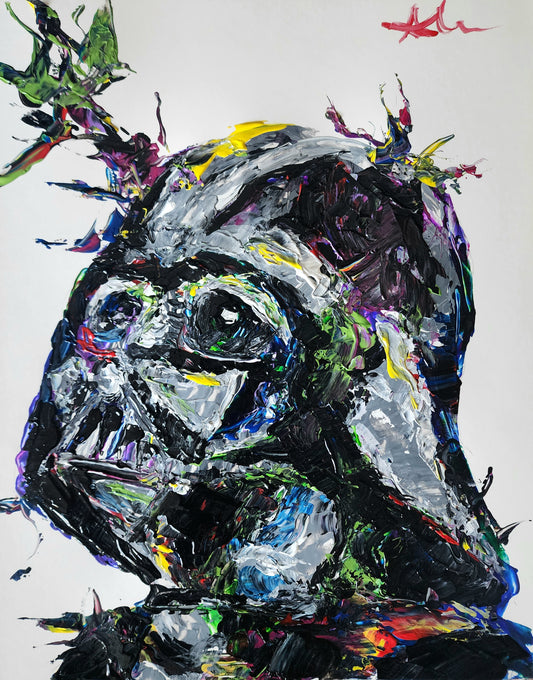 Vader Abstract 11x14 inch
