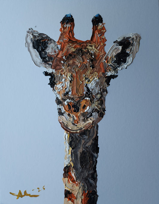 Giraffe 11×14 inch
