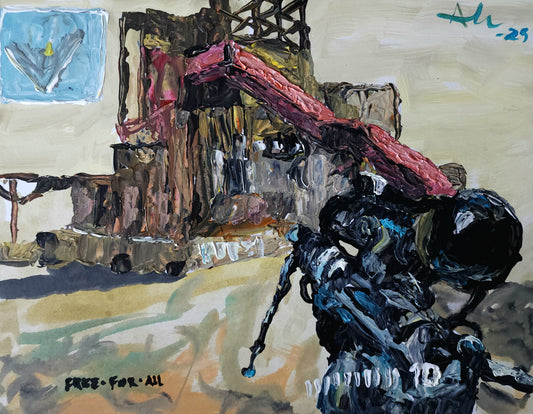 Call Of Duty Map 11×14 inch