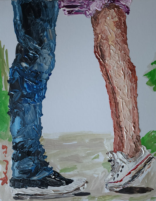 Couple Kiss 11×14 inch