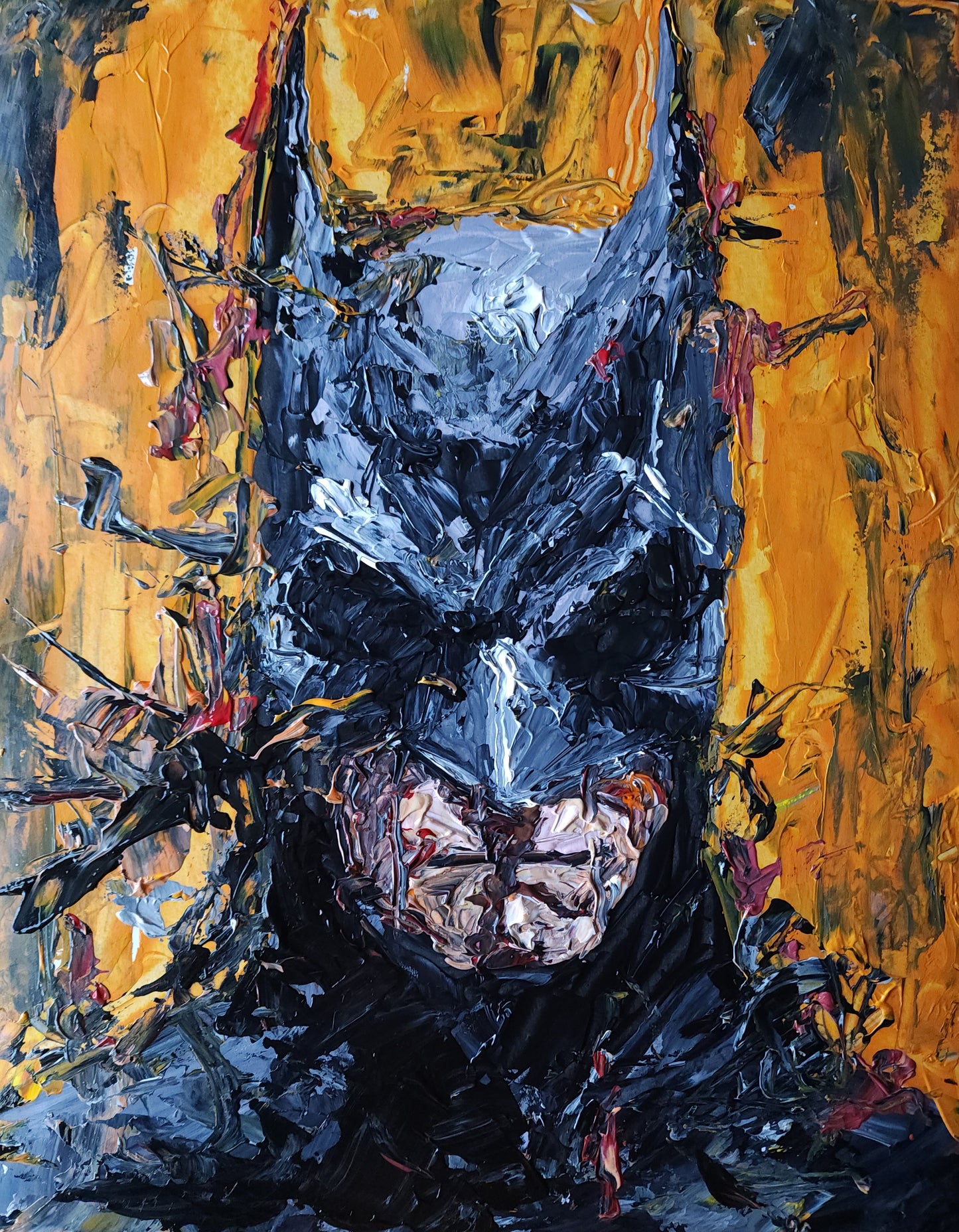 Batman Abstract 11×14 inch