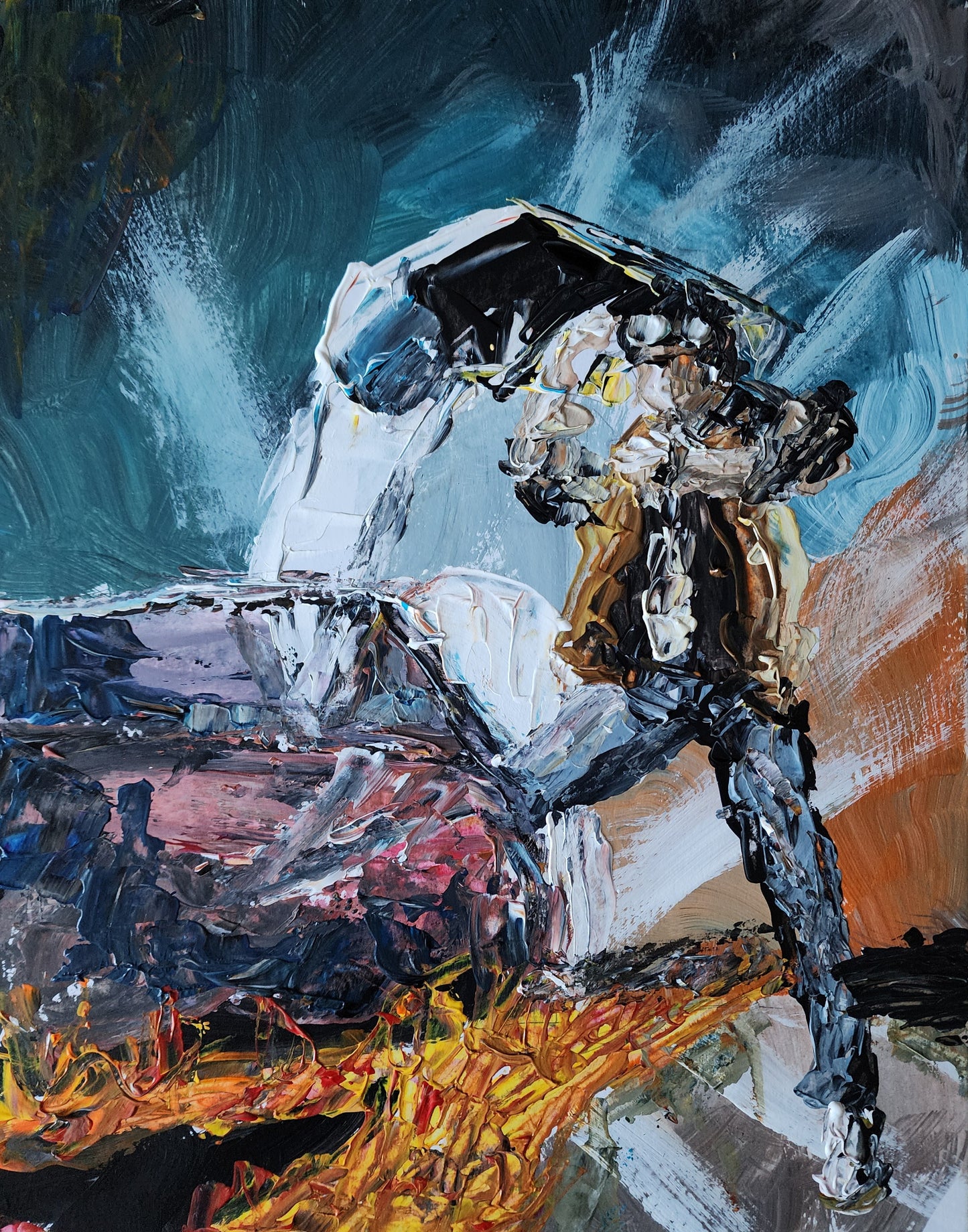 Back To The Future - Marty 11×14 inch