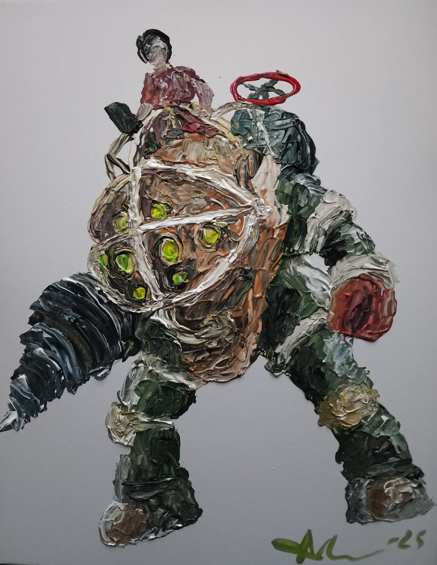 Bioshock Big Daddy 11×14 inch