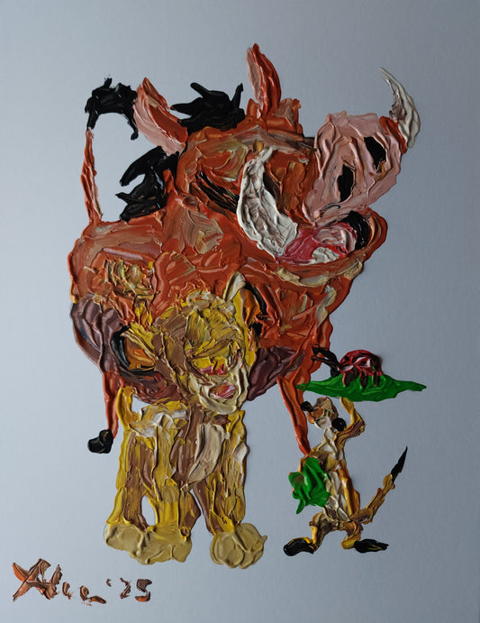 The Lion King Trio 11×14 inch