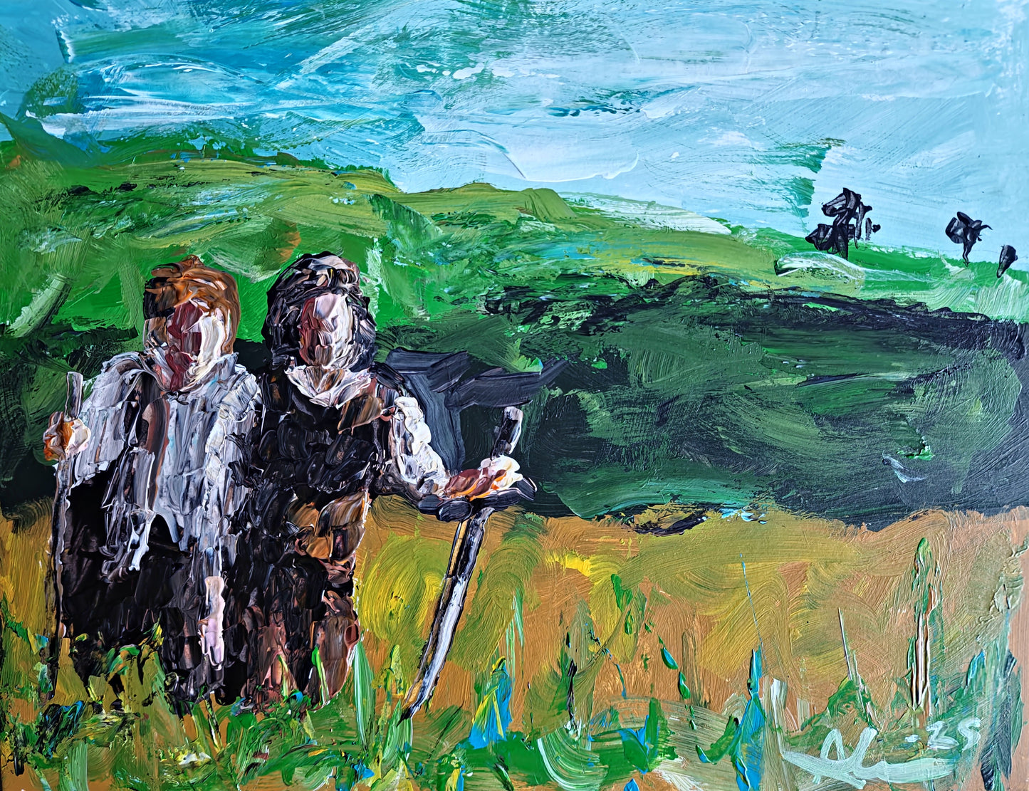 Hobbits 11×14 inch