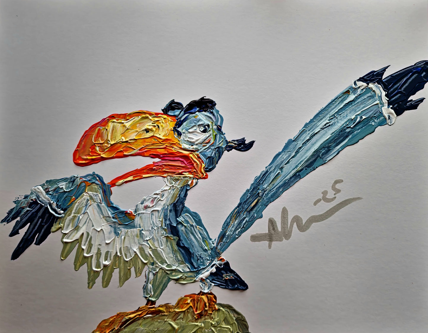 Zazu 11×14 inch