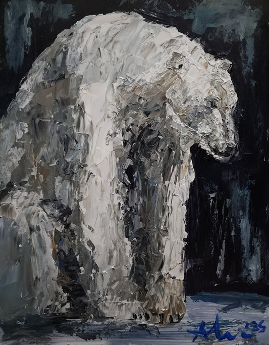 Polar Bear 11×14 inch