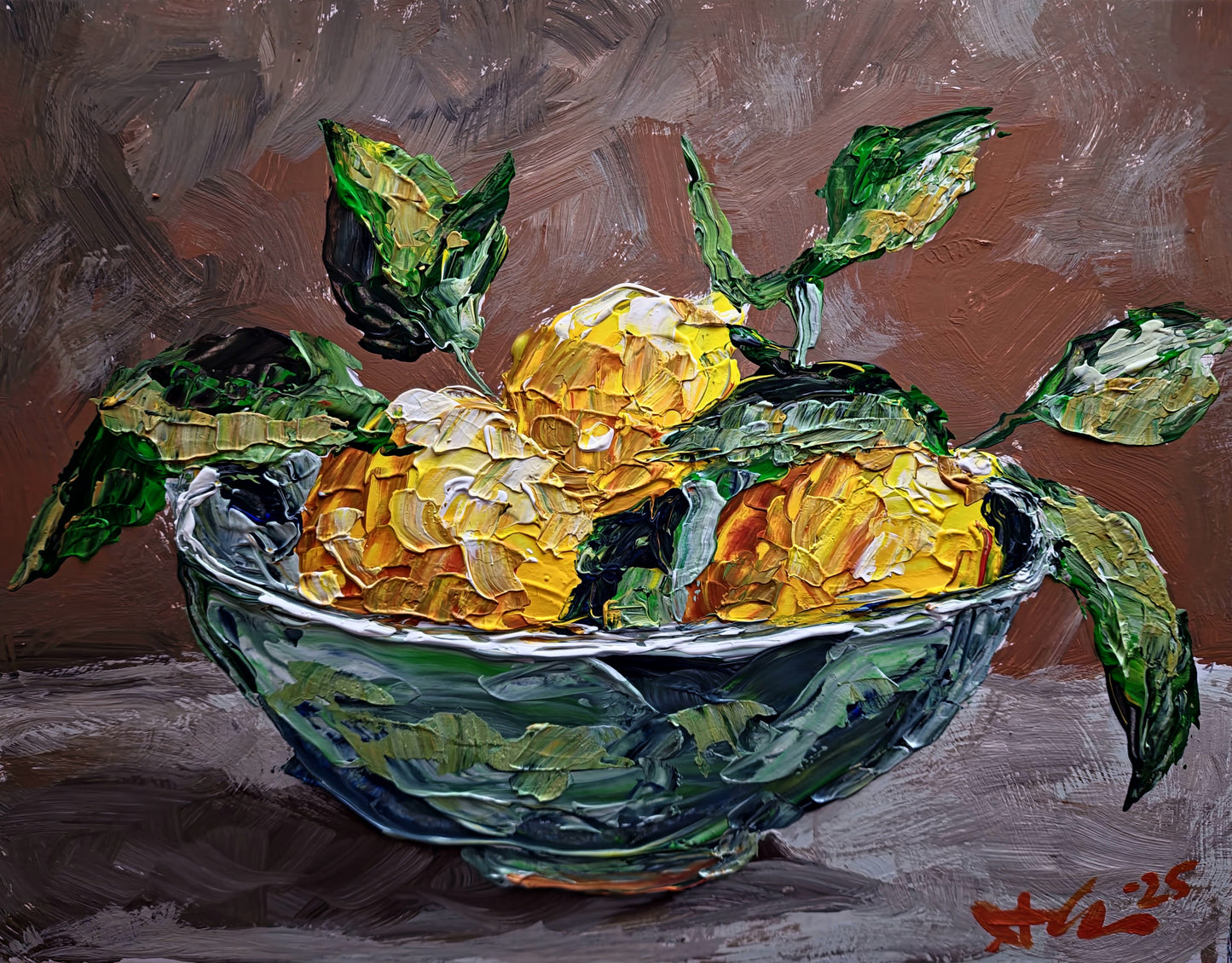 Lemon Bowl 11×14 inch
