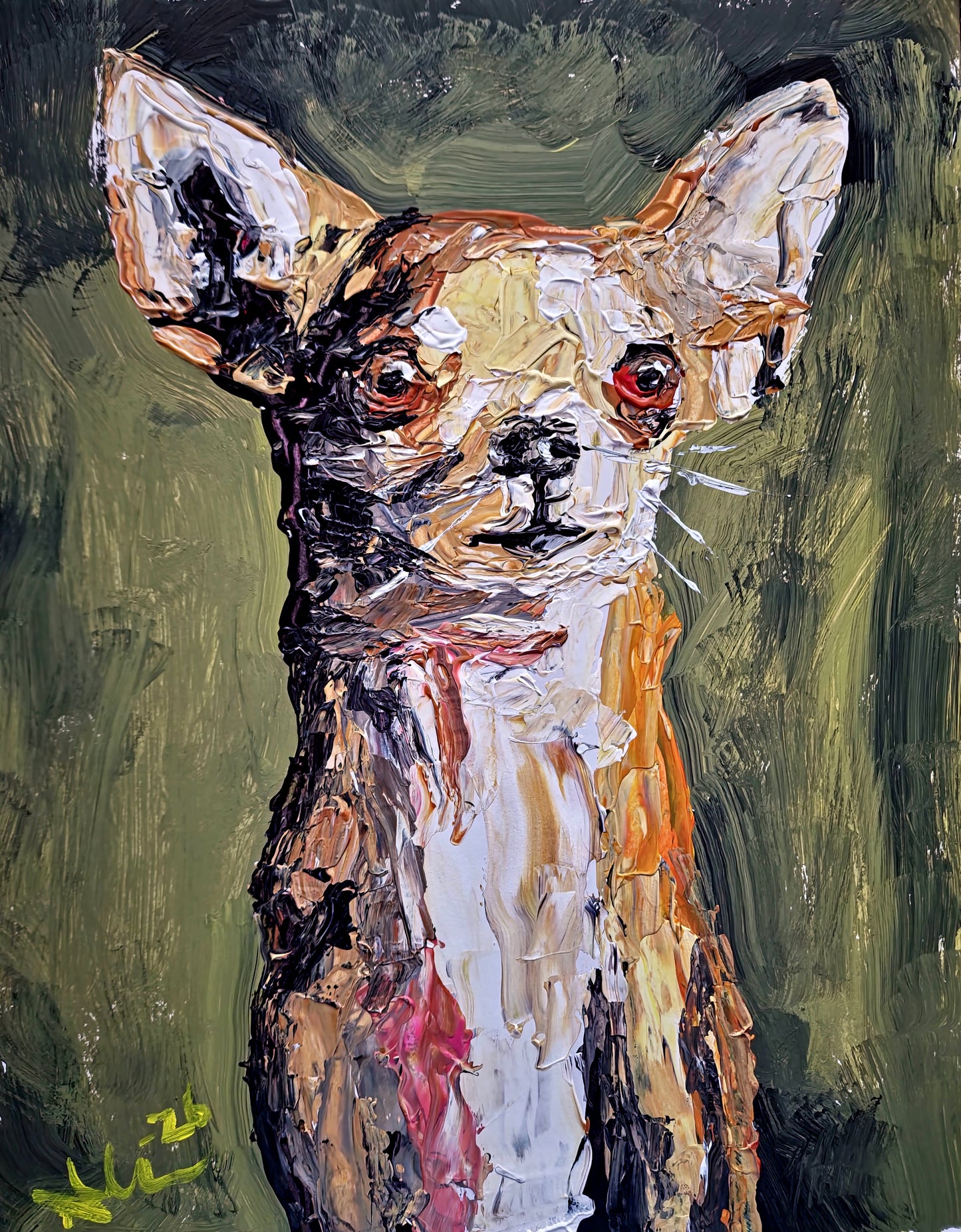 Chihuahua 11×14 inch