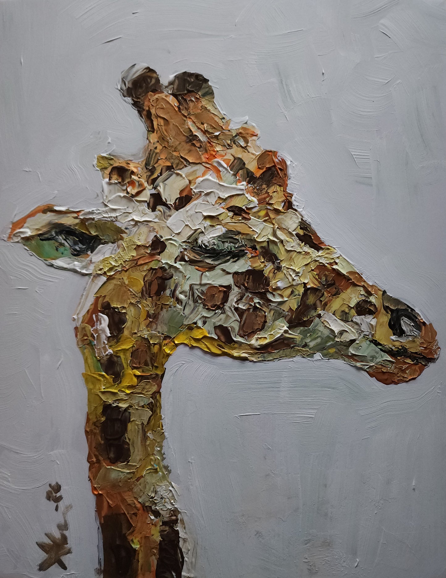 Giraffe 11×14 inch