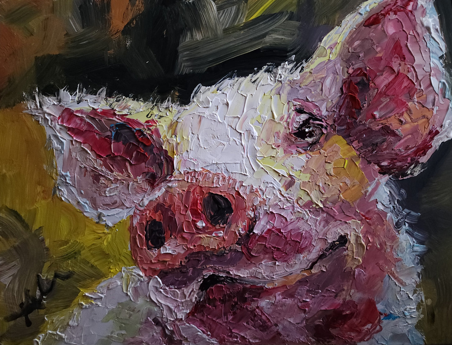 Pig 11×14 inch