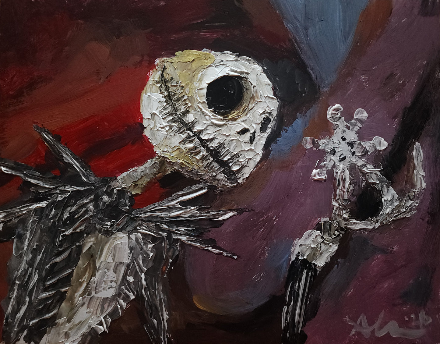 Jack Skellington 11×14 inch