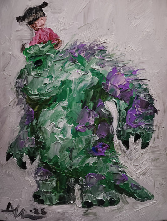 Sully and Boo 11×14 inch