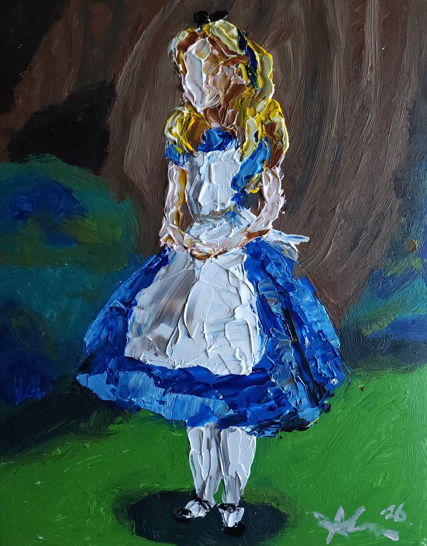 Alice In Wonderland 11×14 inch