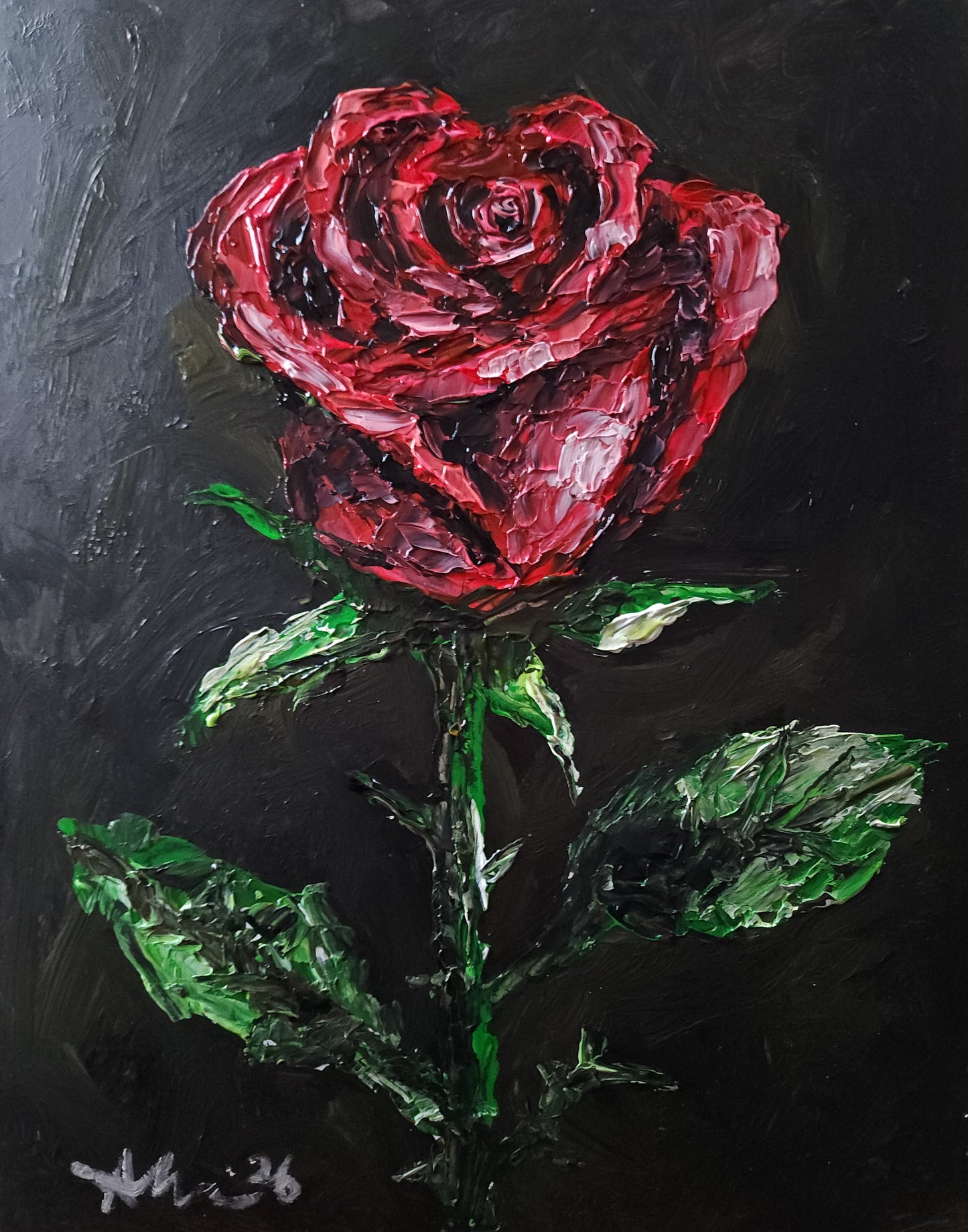 Rose 11×14 inch
