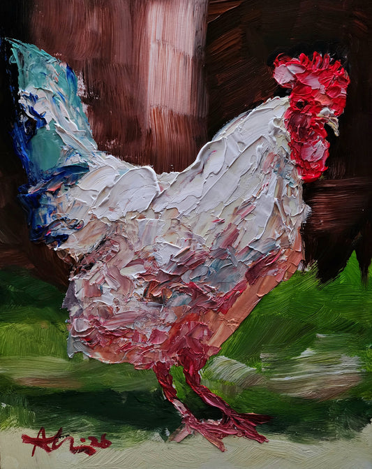 Rooster 11×14 inch