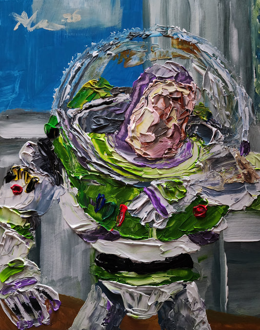 Buzz Abstract 11×14 inch