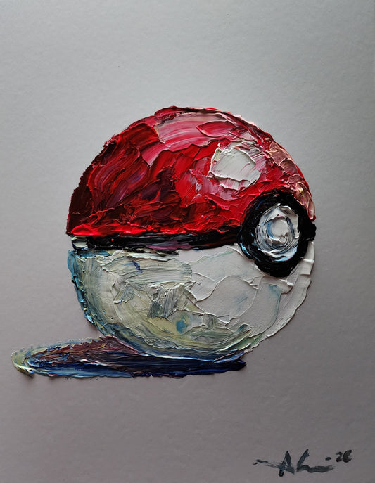Pokeball 11×14 inch