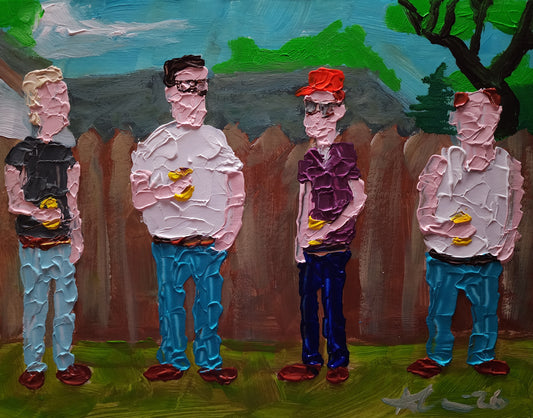 King of The Hill 11×14 inch