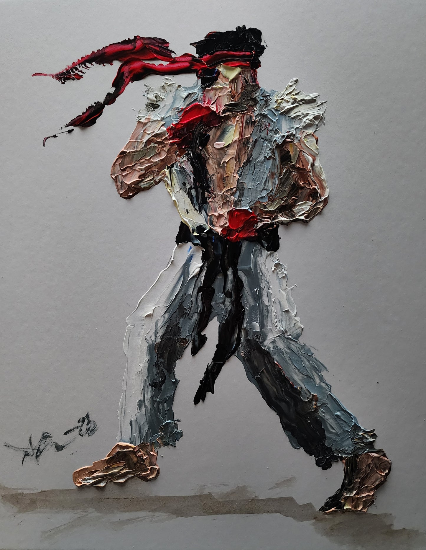 Street Fighter Ryu 11×14 inch