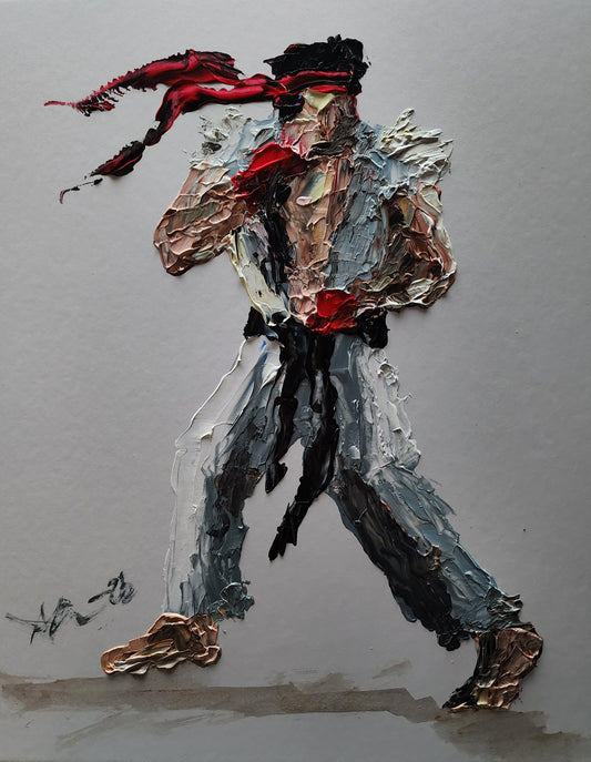 Street Fighter Ryu 11×14 inch