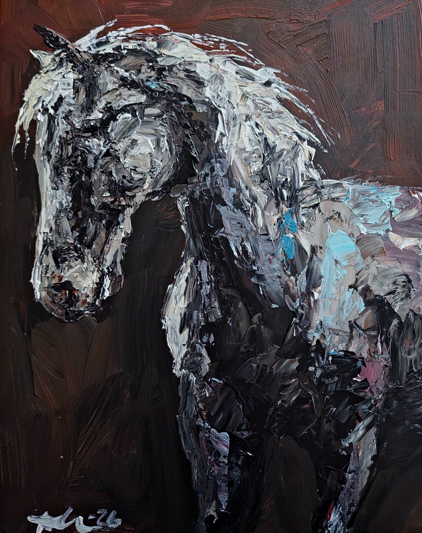 Horse 11×14 inch